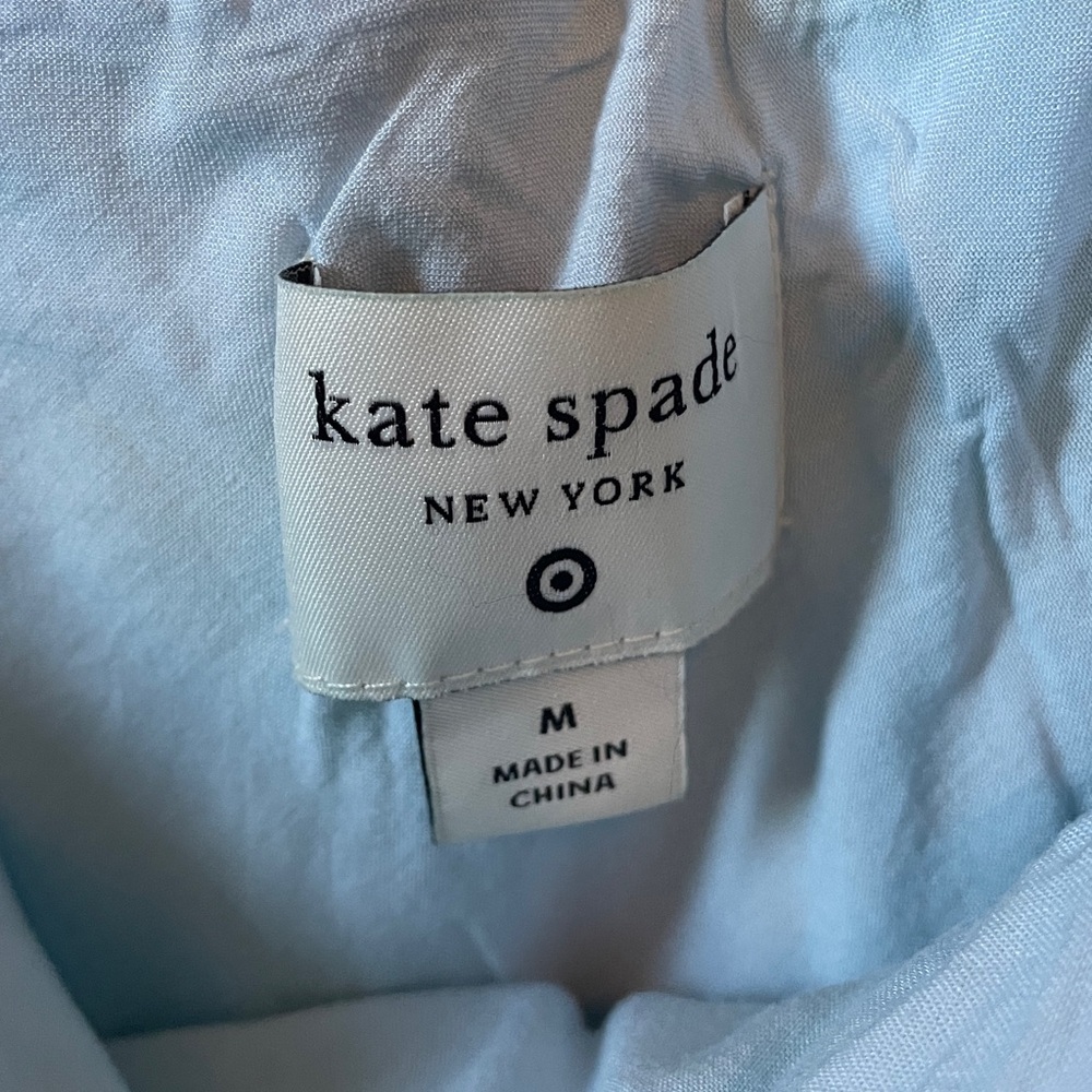 Kate Spade x Target Classic Rose Linen Top M & Fit Flare Midi Skirt M NWT Set - Picture 3 of 17